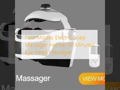 Quatre modes Masseur électrique du cuir chevelu Casque 90 minutes Masseur oculaire