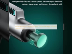 Massageur de tissus profonds portatif à bras réglable 5 niveaux de vitesse 2,2 lbs