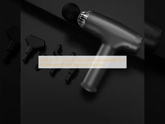 9.8 x 7.9 x 2.4 pouces Masseur à vibration noir Pistolet de récupération musculaire professionnelle