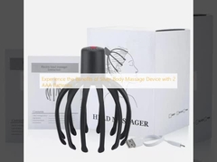 Découvrez les avantages du dispositif de massage du corps en argent avec 2 piles AAA