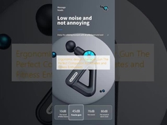 Pistolet de massage de conception ergonomique Le compagnon idéal pour les athlètes et les amateurs de fitness