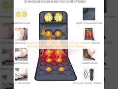 Découvrez le meilleur des deux mondes avec notre matelas de massage pliable 9 modèle de massage et chauffage