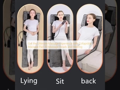 Obtenez l'expérience de massage ultime avec un tampon de massage pliable 30 têtes de massage et chauffage