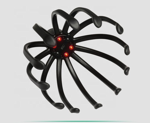Massageur de cuir chevelu à griffe de pieuvre pour une circulation améliorée Massageur de tête rechargeable sur mesure