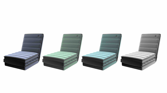 Matraque de massage en mousse à mémoire relaxante Matraque pliable avec chaleur et massage