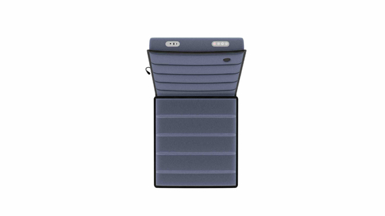 Contrôleur sans fil pliable pour matelas de massage infrarouge intelligent