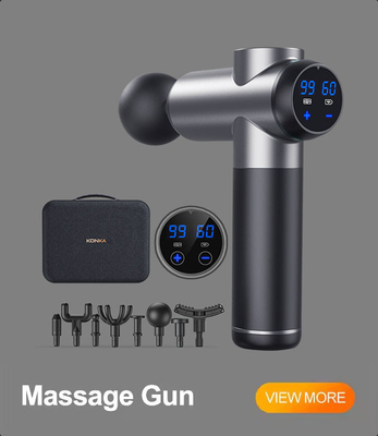 8 Têtes Massageur corporel à main qui soulage la raideur Massageur percusseur