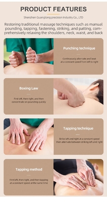 Massageur 3D pour le cou et les épaules avec châle de massage réglable par la chaleur