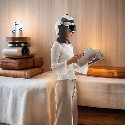 Masseur à casque de vibration du cuir chevelu avec 3 modes pour améliorer la circulation