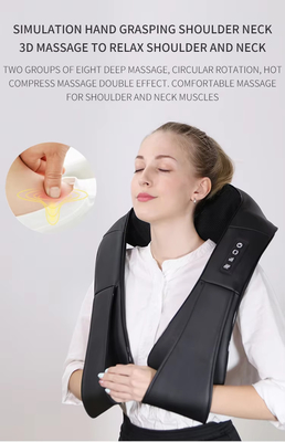 8 Massageur d'épaule vibrant à nœud de niveau réglable Massageur de châle