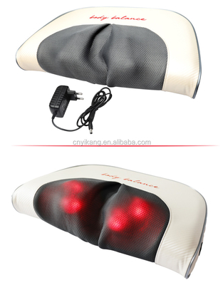 110V coussin de massage du cou relaxant 3 modes chauffé coussin de dossier