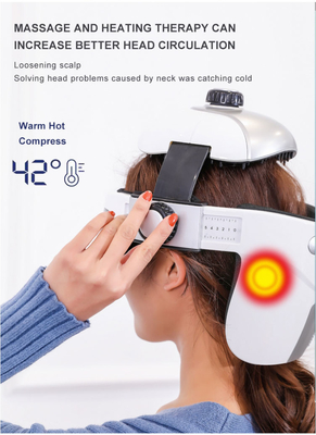 1.5 livres casque électrique de masseur de tête pour le massage de relaxation profonde
