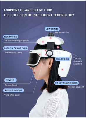 1.5 livres casque électrique de masseur de tête pour le massage de relaxation profonde