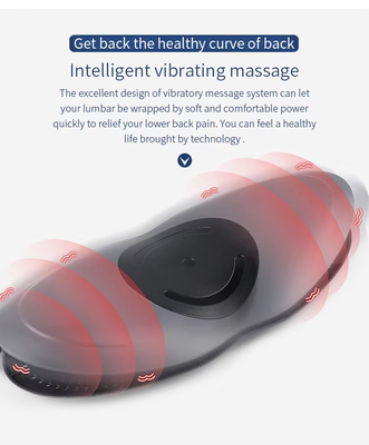 Ceinture électrique à impulsion, masseur à taille chauffée, 5 niveaux d'intensité