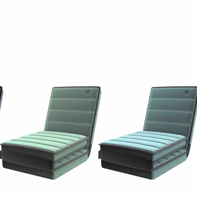10.6lb 5 mode chauffage matelas de massage pliable lit de massage réglable à distance
