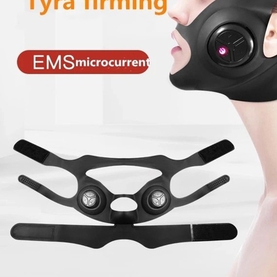 La bande de perte de poids du visage en mode 3 noir est un appareil de lifting facial en silicone V