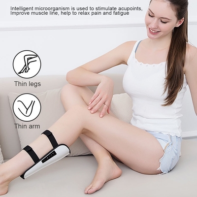 Massageur de jambe à commande à distance avec chaleur et enveloppes réglables