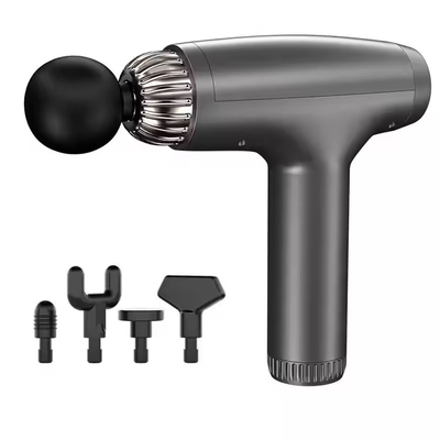Améliorez votre outil de massage avec un pistolet de massage à cinq têtes 5 niveaux de vitesse 2-3 heures de temps d'utilisation et moins de 60 dB de bruit