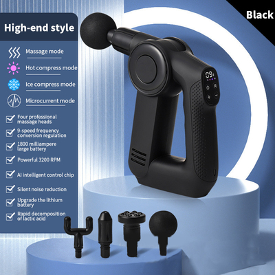Pistolet de massothérapie portable en gros avec compression chaude et froide 4 têtes