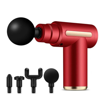 Mini poche 4 têtes 6 vitesses pistolet de massage pour une récupération rapide et efficace
