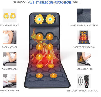 Relax matelas de massage pour le cou en arrière avec airbag taille